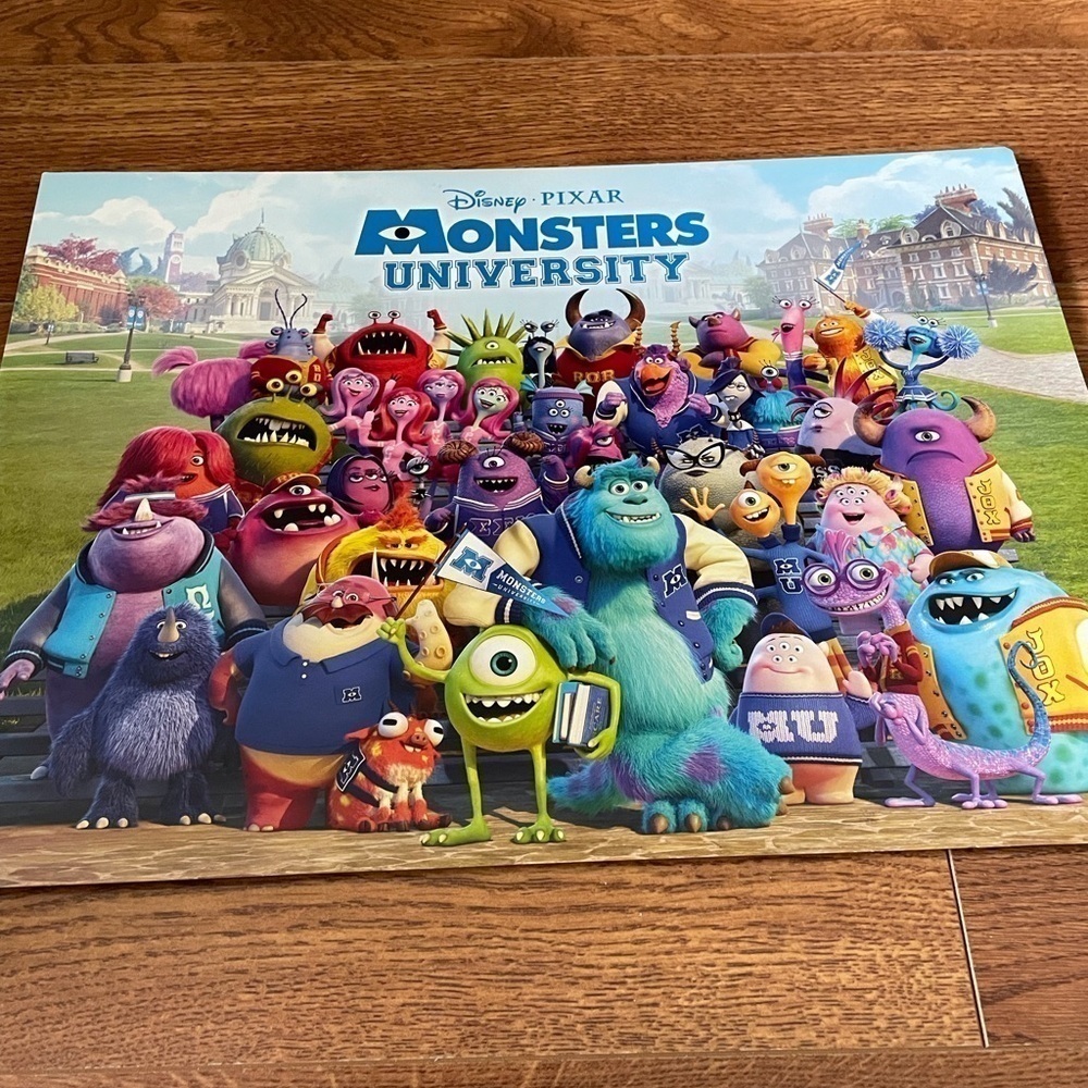 Disney: Pixar Monsters University Lithographic print set